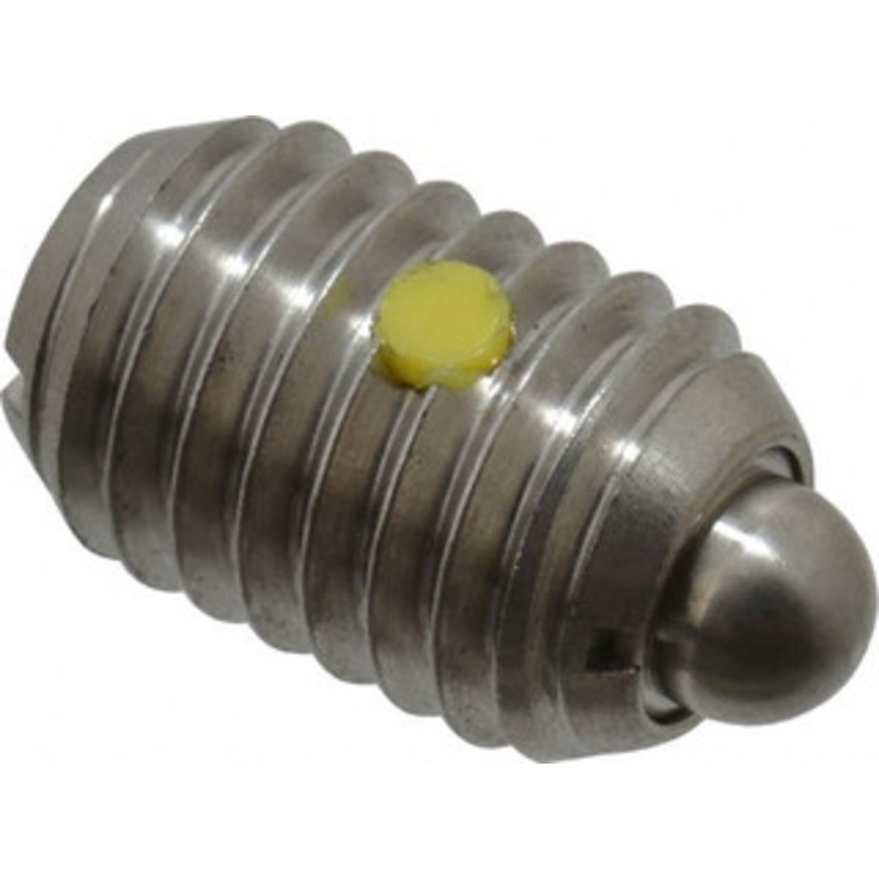 Vlier 1/2-13, 3/4 Thread Length, 0.151 Plunger Projection, Stainless Steel Threaded Spring Plunger 1/4 Max Plunger Diam, 0.75 Plunger Length, 1.75 Lb Init End Force, 5.5 Lb Final End Force SSM61N – 62117932