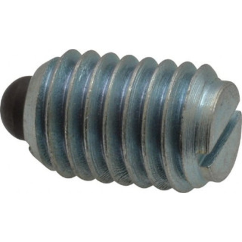 Vlier 1/2-13, 3/4 Thread Length, 0.151 Plunger Projection, Steel Threaded Spring Plunger 1/4 Max Plunger Diam, 0.75 Plunger Length, 5 Lb Init End Force, 28 Lb Final End Force M60 – 62120068