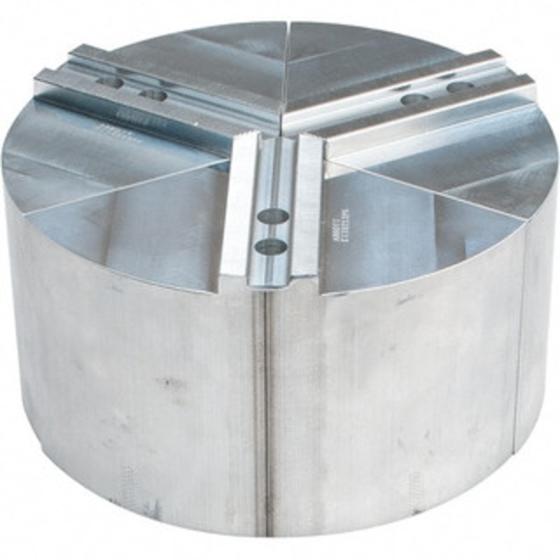 Abbott Workholding 12 Max Chuck Capacity, 1.5mm x 60 Serrated Interface, Round Soft Lathe Chuck Jaw 3 Jaw, Aluminum, 1.1811 Btw Mount Hole Ctrs, 12 Wide, 6 High, 16mm Fastener KTTB212P6 – 50487685