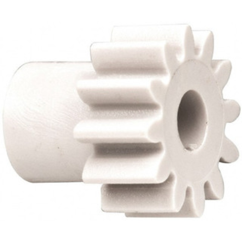 Made in USA 48 Pitch, 1/2 Pitch Diam, 0.583 OD, 12 Tooth Spur Gear 1/4 Face Width, 3/16 Bore Diam, 3/8 Hub Diam, 20 Pressure Angle, Acetal 2412 – 78080496