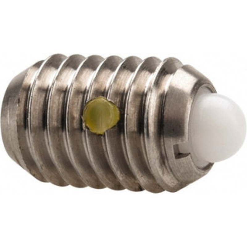 Vlier 1/2-13, 3/4 Thread Length, 0.151 Plunger Projection, Stainless Steel Threaded Spring Plunger 1/4 Max Plunger Diam, 0.75 Plunger Length, 5 Lb Init End Force, 28 Lb Final End Force SSMD60N – 62120878