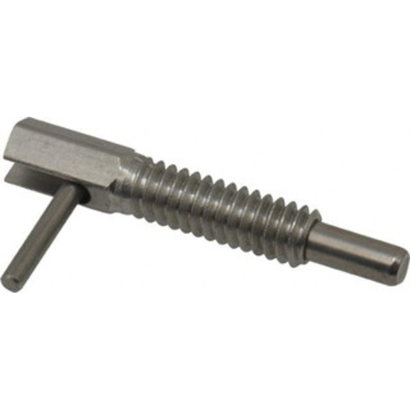 Vlier 1/4-20, 0.8 Thread Length, 0.16 Plunger Diam, 0.5 Lb Init to 2.5 Lb Final End Force, Stainless Steel Locking L Handle Plunger 1-1/4 Body Length, 0.8 Length Under Head, 0.38 Plunger Projection SSFR250 – 62124847