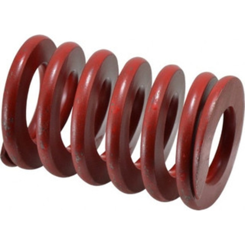Associated Spring Raymond 2 Hole Diam, 1 Rod Diam, 3 Free Length, Red Die Spring 1065.6 Lb Max Deflection, 1.11 Max Deflection, Medium Heavy Duty, Chromium Alloy Steel 104-812 – 07662166