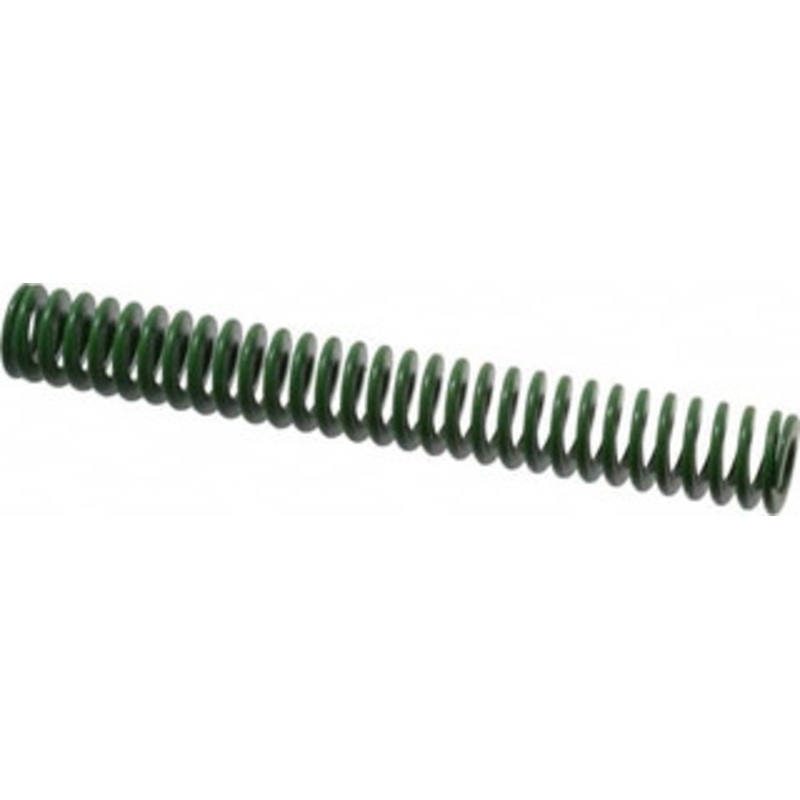 Associated Spring Raymond 20mm Hole Diam, 10mm Rod Diam, 152mm Free Length, Green Die Spring 457.5 N Max Deflection, 61mm Max Deflection, Light Duty, Chromium Alloy Steel 203-424 – 67898684