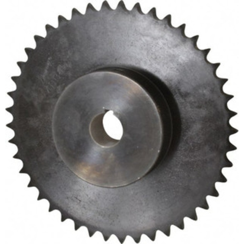 Browning 1/2 Chain Pitch, Chain Size 40, 45 Tooth Finished Bore Sprocket 1 Bore Diam, 7.168 Pitch Diam, 7.45 OD 4045X1 – 78340437