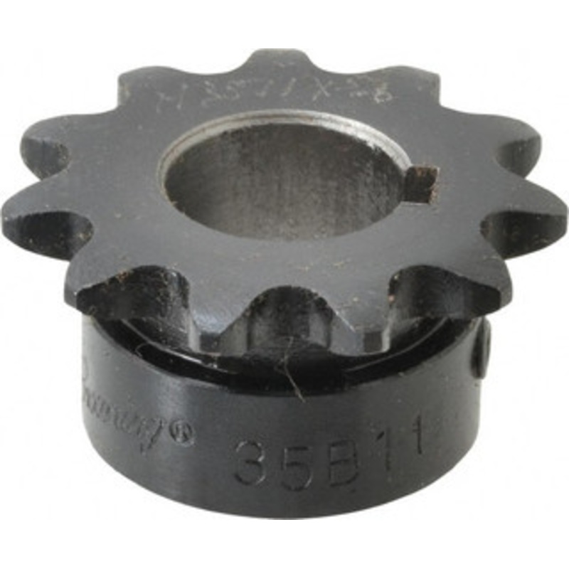 Browning 3/8 Chain Pitch, Chain Size 35, 11 Tooth Finished Bore Sprocket 5/8 Bore Diam, 1.331 Pitch Diam, 1-1/2 OD H3511X5/8 – 78338670