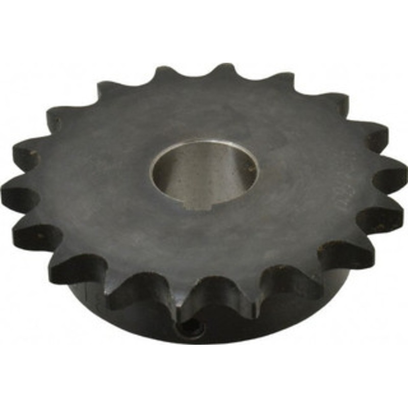 Browning 5/8 Chain Pitch, Chain Size 50, 18 Tooth Finished Bore Sprocket 1 Bore Diam, 3.599 Pitch Diam, 3.92 OD H5018X1 – 78339876