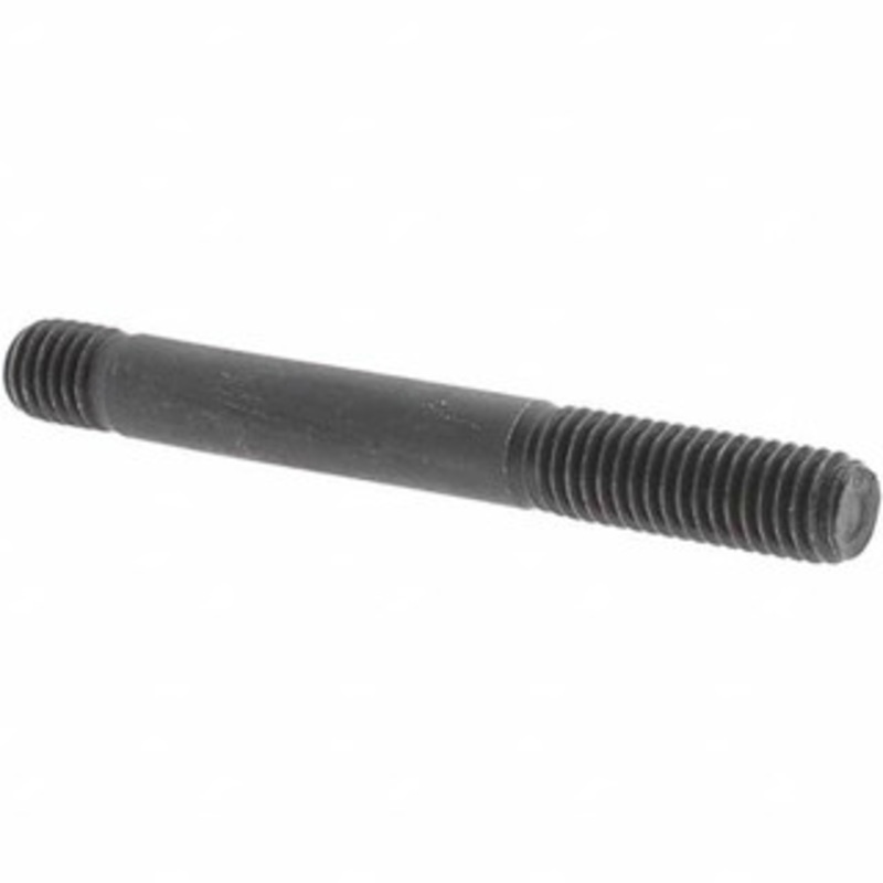Value Collection M8x1.25 60mm OAL Unequal Double Threaded Stud Carbon Steel, Uncoated, 22mm Long Thread Length, 10mm Short Thread Length, Metric KP83311 – 70938006
