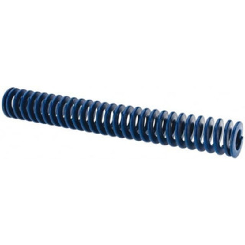 Associated Spring Raymond 3/4 Hole Diam, 3/8 Rod Diam, 5-1/2 Free Length, Blue Die Spring 151.3 Lb Max Deflection, 2.75 Max Deflection, Medium Duty, Chromium Alloy Steel 103-422 – 07660699