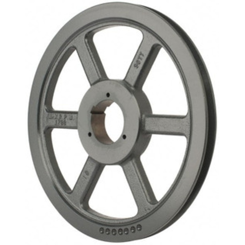 Browning 1B5V136 1 Groove, 5/8 to 2-1/4 Bore Diam, 13.88 Outside Diam, QD Bushed V Belt Sheave 13.7 5V Diam Belt Pitch 1B5V136 – 84431642