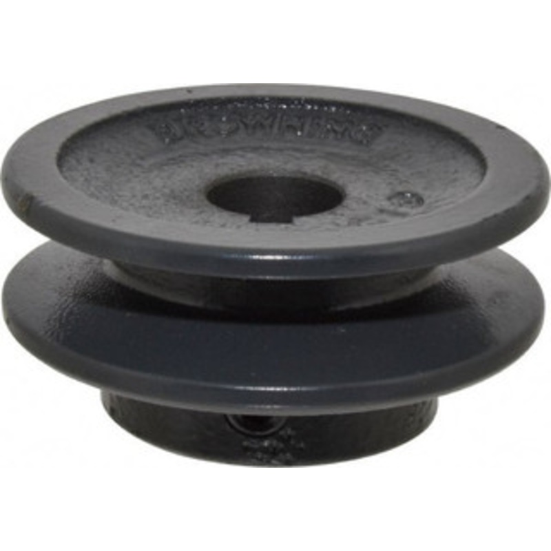 Browning 5/8 Bore Diam, 2-1/2 OD, Finished Bore Single Groove Sheave 21/32 Wide, Cast Iron AK25X5/8 – 00754895