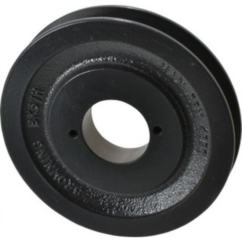 Browning BK57H 1 Groove, 3/8 to 1-1/2 Bore Diam, 5.45 Outside Diam, QD Bushed V Belt Sheave 4.7 A Diam Belt Pitch BK57H – 00754325