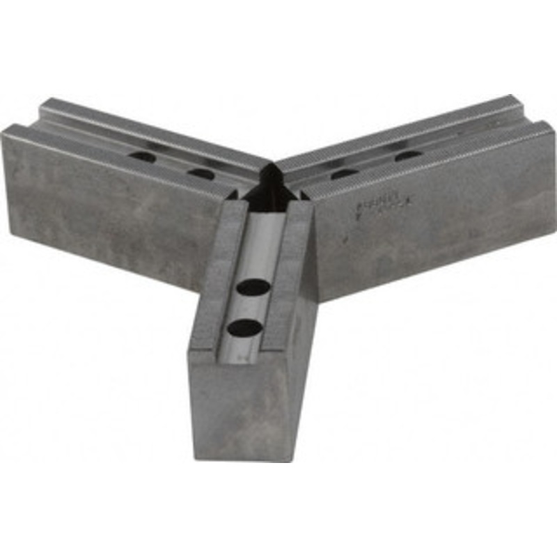 Abbott Workholding 1.5mm x 60 Serrated Attachment, Square Soft Lathe Chuck Jaw 3 Jaws, Steel, 1.1811 Btw Mount Hole Ctrs, 4-1/2 Long x 1-1/2 Wide x 2 High, 0.6299 Groove, 0.4724 & 12mm Fastener KTT10SSQ – 83780981