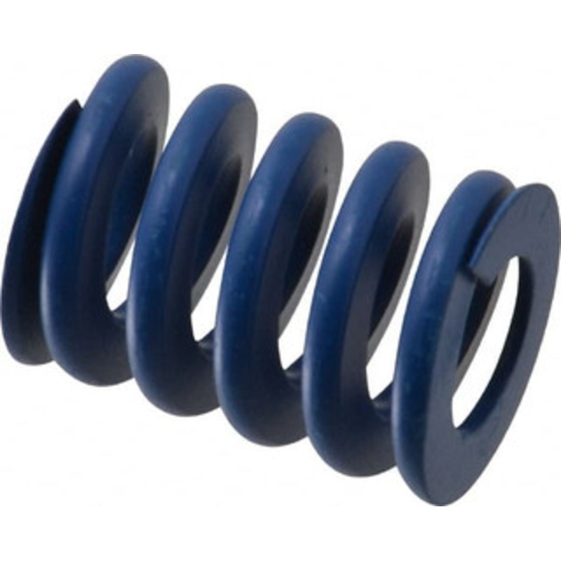Associated Spring Raymond 32mm Hole Diam, 16mm Rod Diam, 1-3/4 Free Length, Blue Die Spring 2607 N Max Deflection, 16.5mm Max Deflection, Medium Duty, Chromium Alloy Steel 204-607 – 67899948