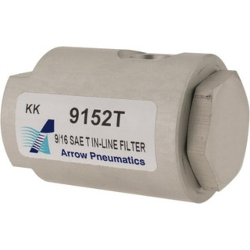 Made in USA Filter Elements & Assemblies, Filter Type: In-Line T Type, Media Type: Sintered Bronze, Micron Rating: 25, Outside Diameter (Decimal Inch): 2.1250, Length (Decimal Inch): 3.188, Thread Type: SAE 9152T – 40968190