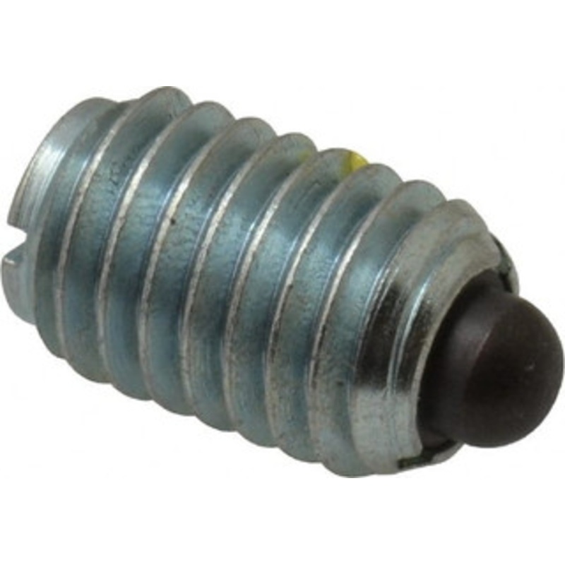 Vlier 1/2-13, 3/4 Thread Length, 0.151 Plunger Projection, Steel Threaded Spring Plunger 1/4 Max Plunger Diam, 0.75 Plunger Length, 5 Lb Init End Force, 28 Lb Final End Force M60N – 62120076