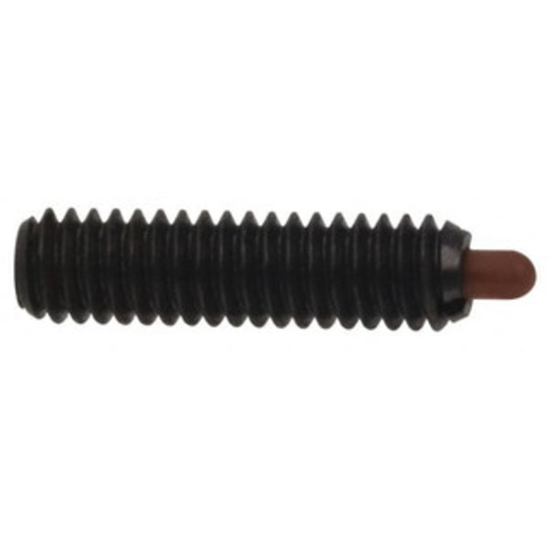 Vlier 8-32, 5/8 Thread Length, 3/32 Plunger Projection, Stainless Steel Threaded Spring Plunger 0.068 – 0.07 Max Plunger Diam, 5/8 Plunger Length, 0.7 Lb Init End Force, 2.3 Lb Final End Force SSSD51P – 62118609