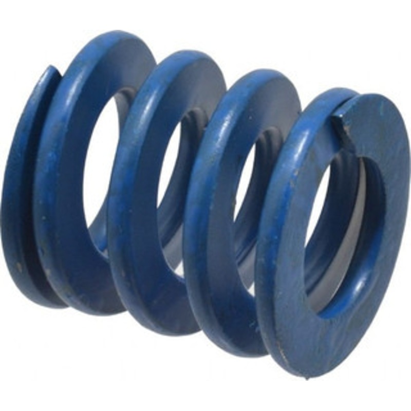 Associated Spring Raymond 1 Hole Diam, 1/2 Rod Diam, 1 Free Length, Blue Die Spring 275 Lb Max Deflection, 0.5 Max Deflection, Medium Duty, Chromium Alloy Steel 103-504 – 07660749