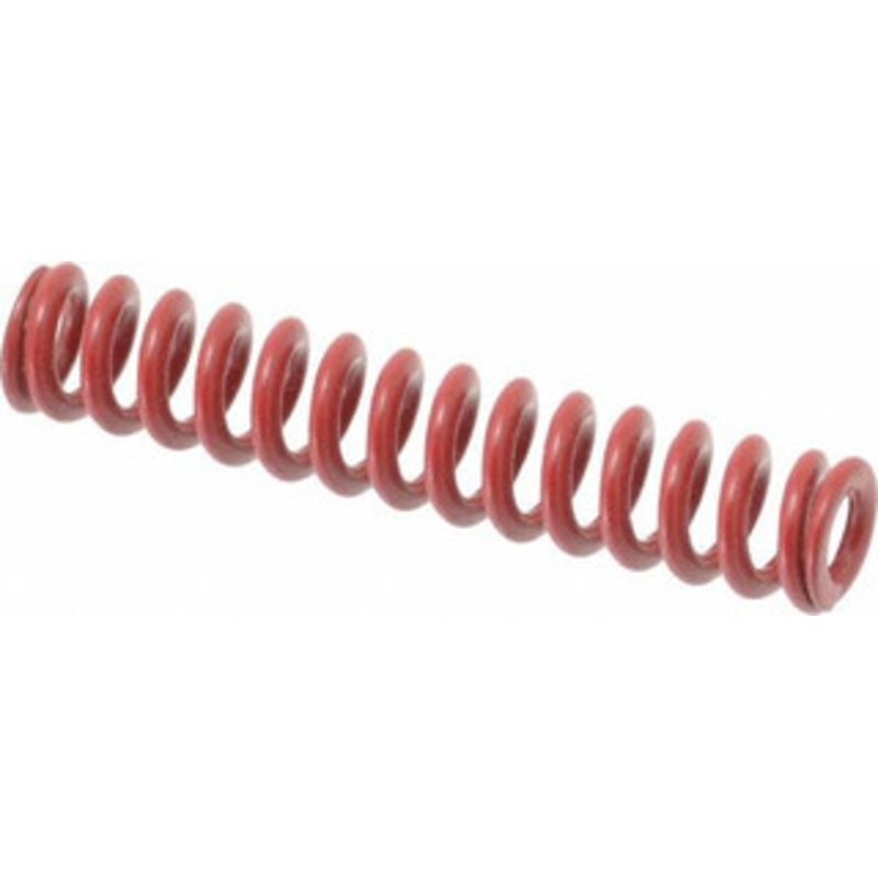 Associated Spring Raymond 10mm Hole Diam, 5mm Rod Diam, 2 Free Length, Red Die Spring 195.8 N Max Deflection, 15.3mm Max Deflection, Strong Duty, Chromium Alloy Steel 205-108 – 67900498