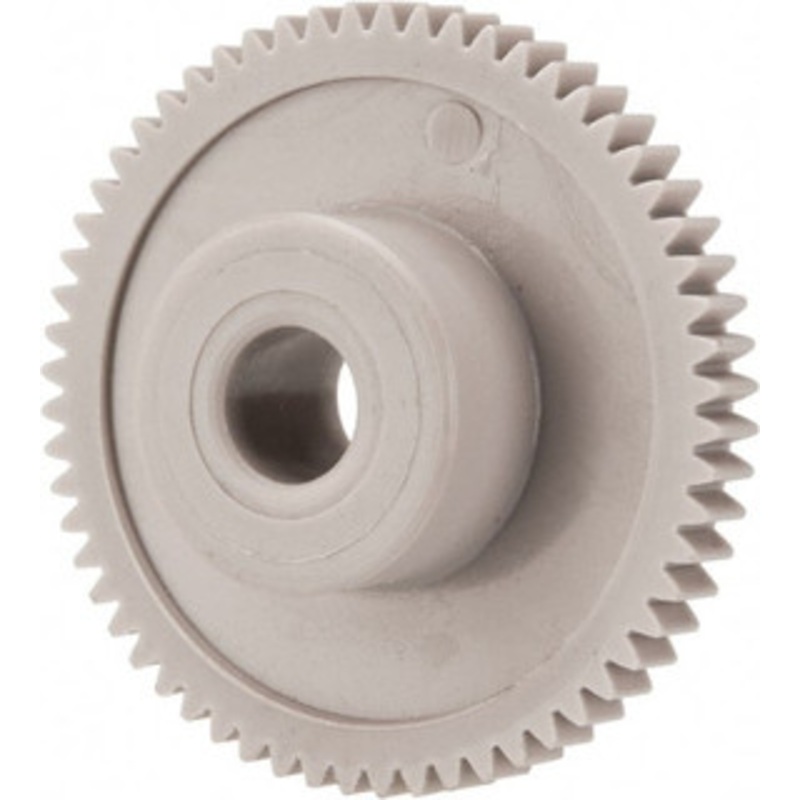 Made in USA 48 Pitch, 1-1/4 Pitch Diam, 1.292 OD, 60 Tooth Spur Gear 1/8 Face Width, 1/4 Bore Diam, 39/64 Hub Diam, 20 Pressure Angle, Acetal 4860 – 03303120