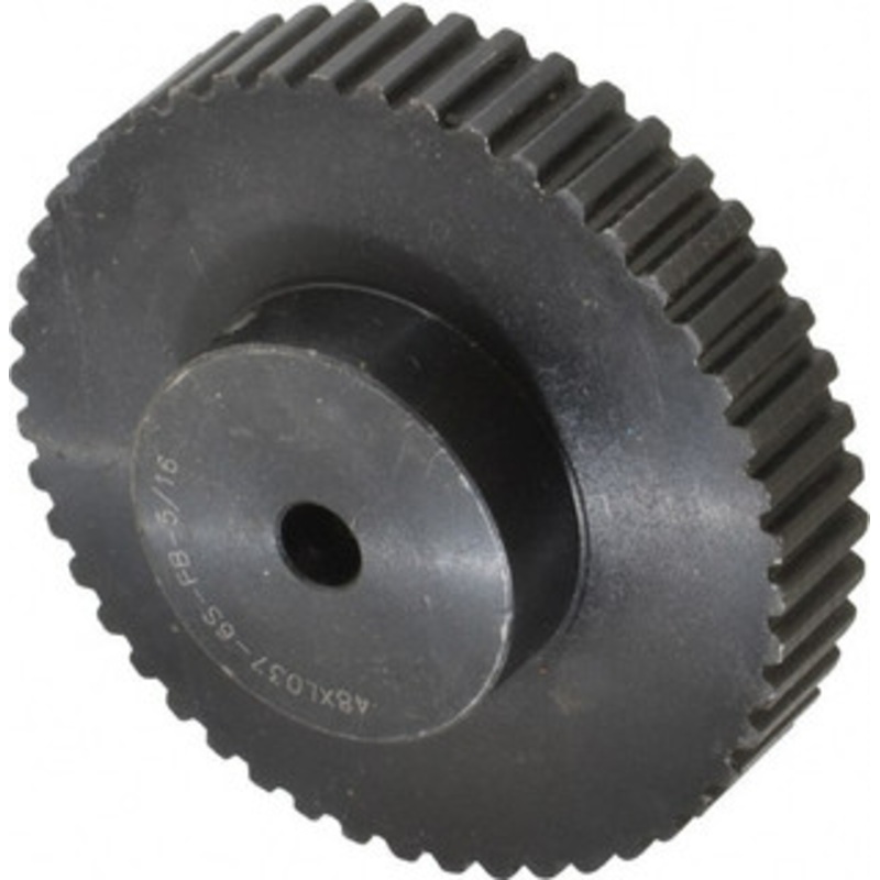 Value Collection 48 Tooth, 5/16 Inside x 3.036 Outside Diam, Timing Belt Pulley 1/4, 3/8 Belt Width, 3.056 Pitch Diam, Steel & Cast Iron 48XL0376SFB5/16 – 35375989