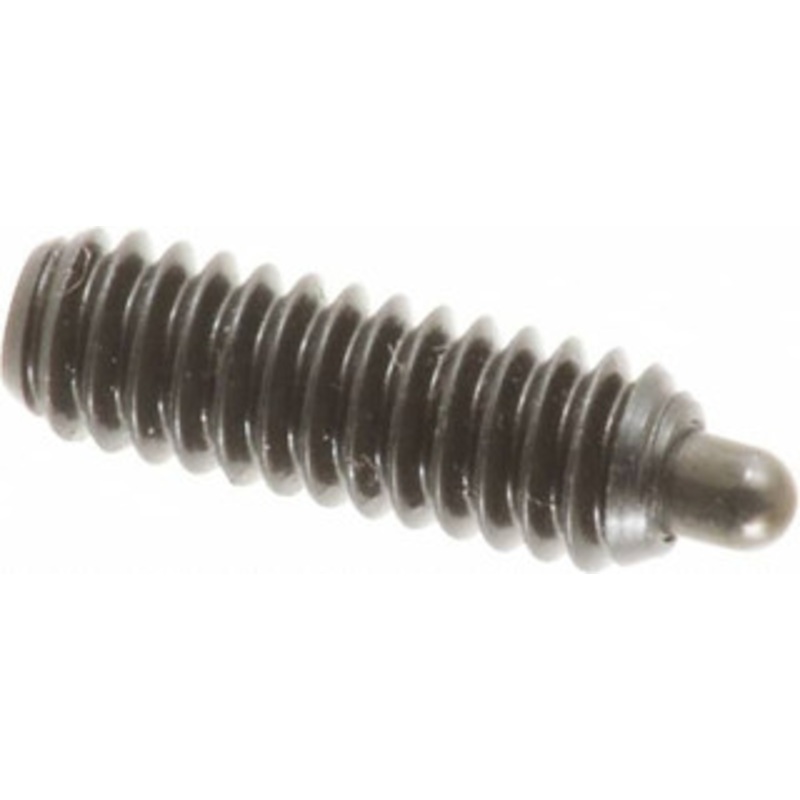 Vlier 1/4-20, 3/4 Thread Length, 1/8 Plunger Projection, Steel Threaded Spring Plunger 0.117 – 0.118 Max Plunger Diam, 3/4 Plunger Length, 2 Lb Init End Force, 9 Lb Final End Force, 0.079 Hex PH54B – 62119367
