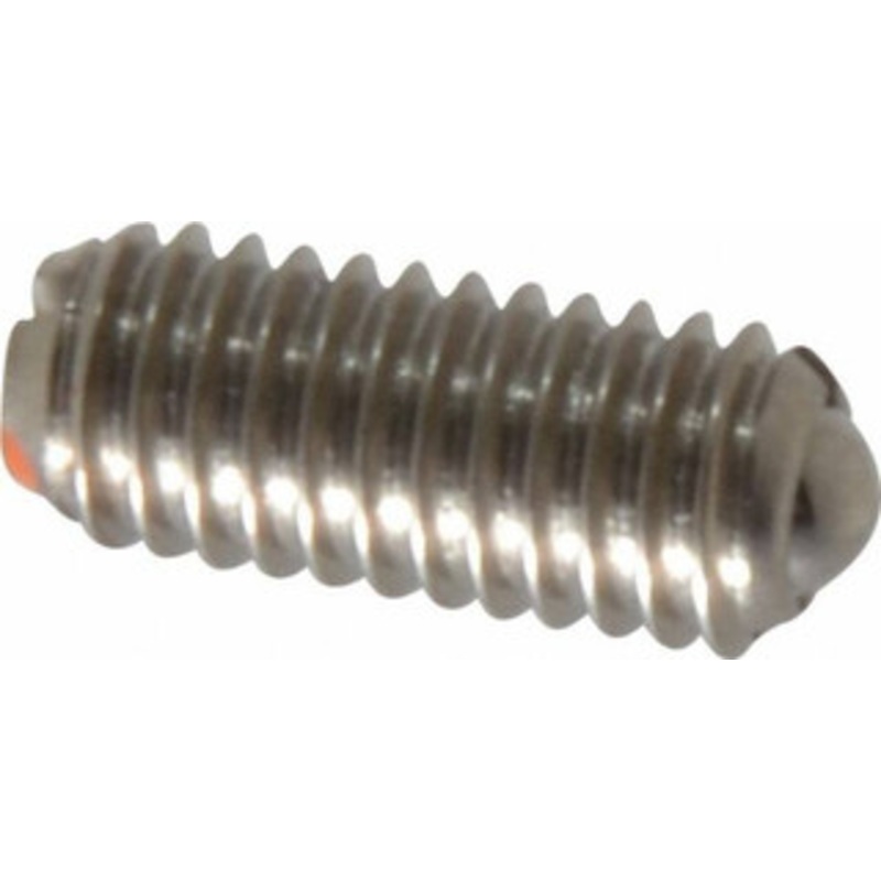 Vlier M6x1.0, 3.5mm Ball Diam, 14mm Body Length, 1mm Max Ball Reach, Threaded Ball Plunger Stainless Steel Body, Stainless Steel Ball, 6.29 Lb Initial End Force, 9 Lb Final End Force SBMH6 – 62122270