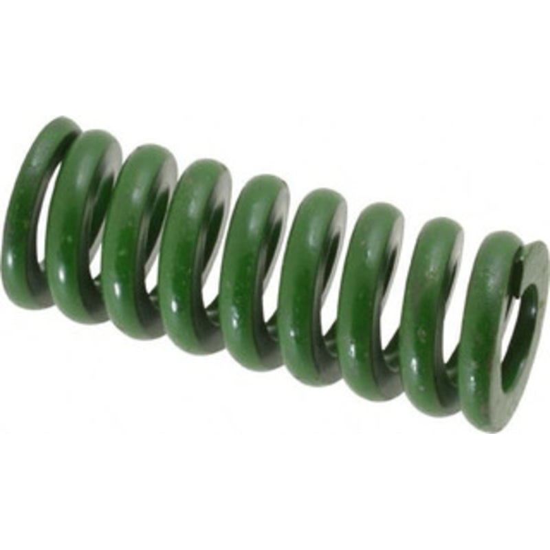 Associated Spring Raymond 1 Hole Diam, 1/2 Rod Diam, 2-1/2 Free Length, Green Die Spring 560 Lb Max Deflection, 0.63 Max Deflection, Extra Heavy Duty, Chromium Alloy Steel 106-510 – 07663677