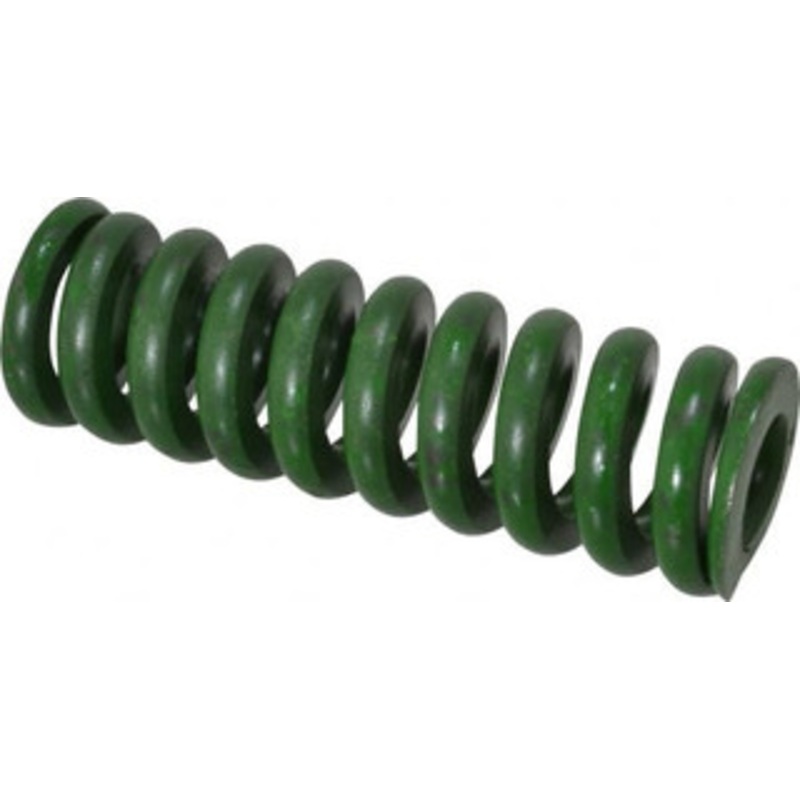 Associated Spring Raymond 1 Hole Diam, 1/2 Rod Diam, 3 Free Length, Green Die Spring 552 Lb Max Deflection, 0.75 Max Deflection, Extra Heavy Duty, Chromium Alloy Steel 106-512 – 07663685