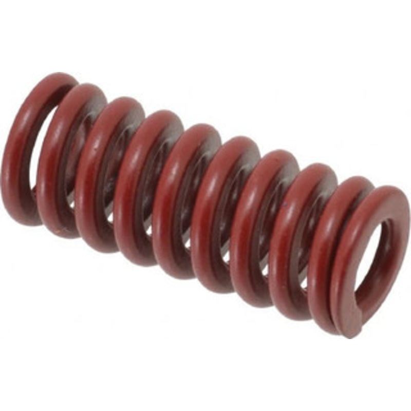 Associated Spring Raymond 16mm Hole Diam, 8mm Rod Diam, 1-1/2 Free Length, Red Die Spring 552.9 N Max Deflection, 11.4mm Max Deflection, Strong Duty, Chromium Alloy Steel 205-306 – 67900647