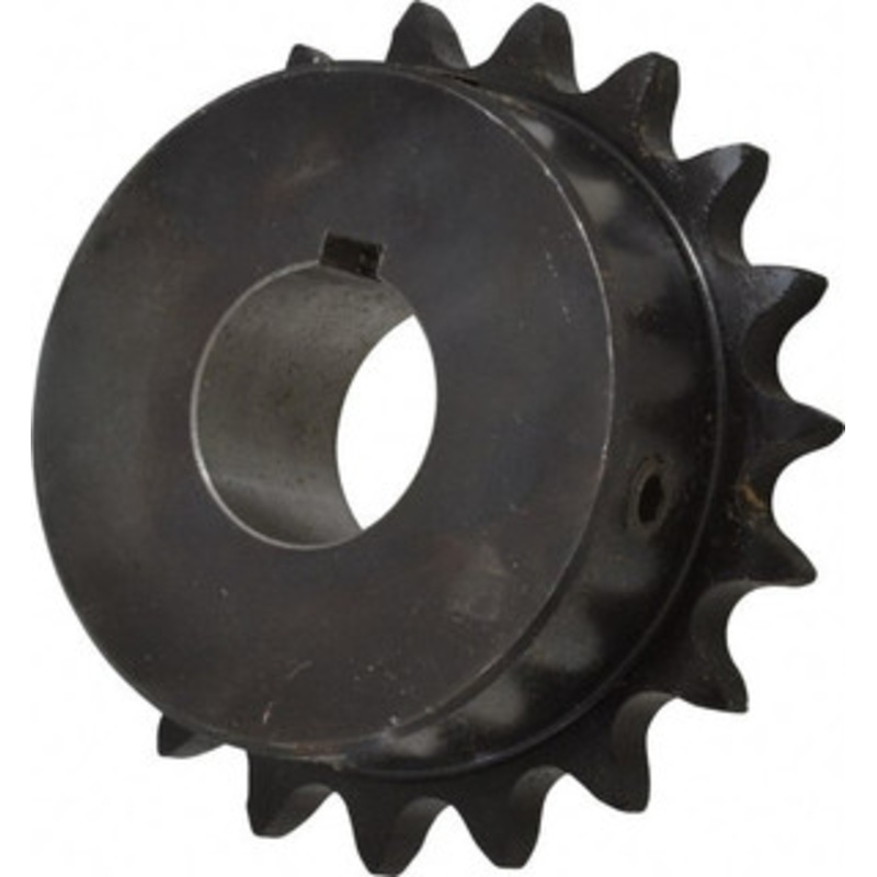 Browning 1/2 Chain Pitch, Chain Size 40, 19 Tooth Finished Bore Sprocket 1 Bore Diam, 3.038 Pitch Diam, 3.3 OD H4019X1 – 78339306