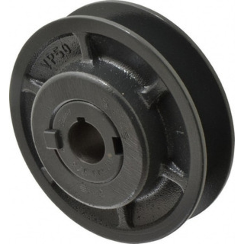 Browning 1VP50X7/8 7/8 Inside Diam x 4-3/4 Outside Diam, 1 Groove, Variable Pitched Sheave Belt Sections 3L, 4L, A, 5L & B, 2-5/32 Sheave Thickness, 11/16 to 1-1/16 Face Width 1VP50X7/8 – 74934050
