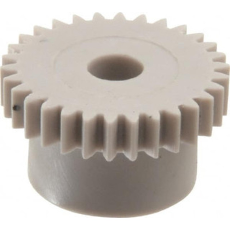 Made in USA 48 Pitch, 5/8 Pitch Diam, 0.667 OD, 30 Tooth Spur Gear 1/8 Face Width, 5/32 Bore Diam, 1/2 Hub Diam, 20 Pressure Angle, Acetal 4830 – 03302940