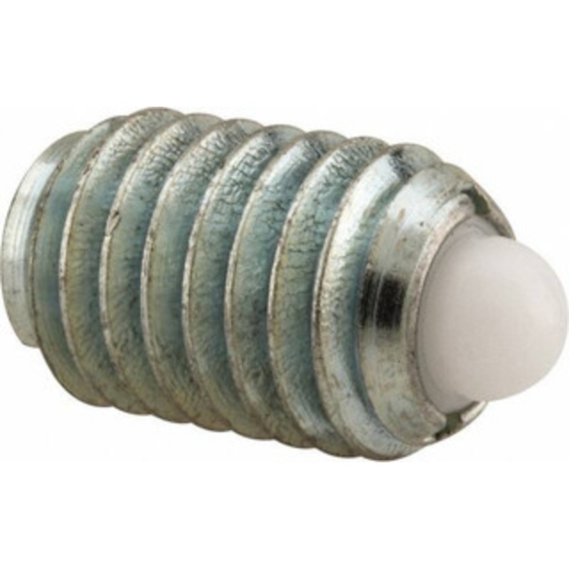 Vlier 1/2-13, 3/4 Thread Length, 0.151 Plunger Projection, Steel Threaded Spring Plunger 1/4 Max Plunger Diam, 0.75 Plunger Length, 5 Lb Init End Force, 28 Lb Final End Force NM60N – 62120555