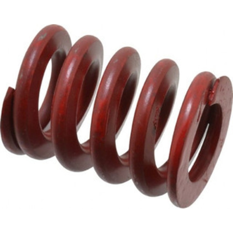 Associated Spring Raymond 1-1/2 Hole Diam, 3/4 Rod Diam, 2 Free Length, Red Die Spring 799.2 Lb Max Deflection, 0.74 Max Deflection, Medium Heavy Duty, Chromium Alloy Steel 104-708 – 07662026