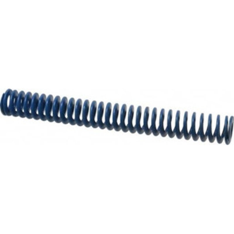 Associated Spring Raymond 1-1/4 Hole Diam, 5/8 Rod Diam, 10 Free Length, Blue Die Spring 360 Lb Max Deflection, 5 Max Deflection, Medium Duty, Chromium Alloy Steel 103-640 – 07661036