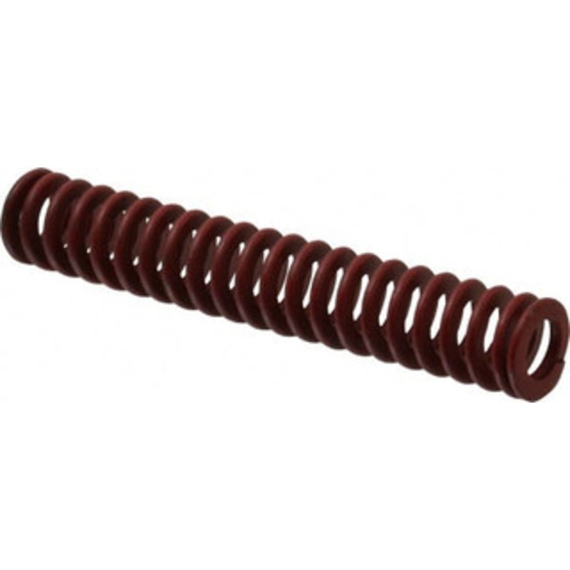 Associated Spring Raymond 3/4 Hole Diam, 3/8 Rod Diam, 4-1/2 Free Length, Red Die Spring 186.5 Lb Max Deflection, 1.67 Max Deflection, Medium Heavy Duty, Chromium Alloy Steel 104-418 – 07661663