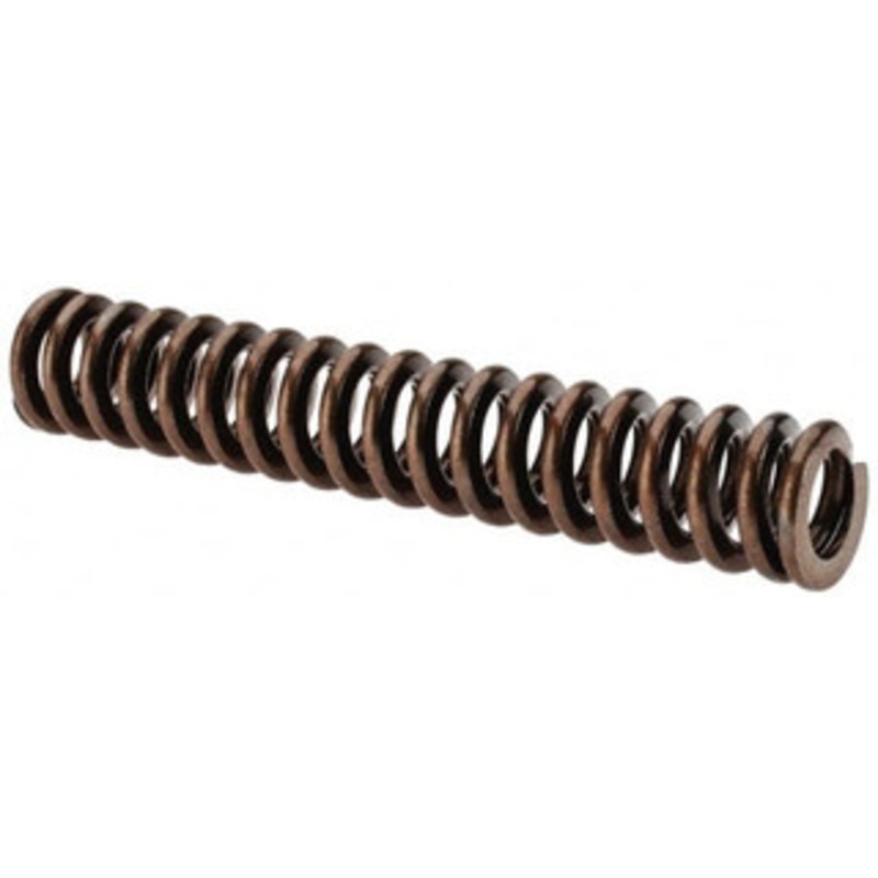 Associated Spring Raymond 5/8 Hole Diam, 11/32 Rod Diam, 3-1/2 Free Length, Gold Die Spring 128.1 Lb Max Deflection, 1.05 Max Deflection, Heavy Duty, Chromium Alloy Steel 105-314 – 07662513