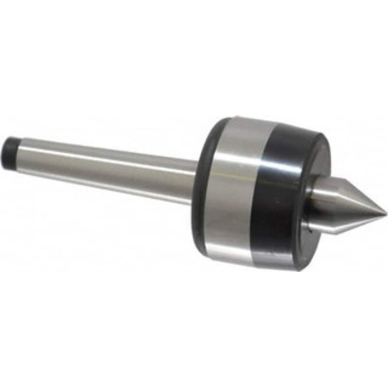 Bison MT1 Taper Shank, 1-1/2 Head Diam 220 Lb Capacity Live Center 5,000 Max RPM, 0.59 Point Diam, 0.7 Point Len, 220 Lb Max Workpc, 4.07 OAL, 0.7 Long Tip, Standard Point 7-565-101 – 00091215