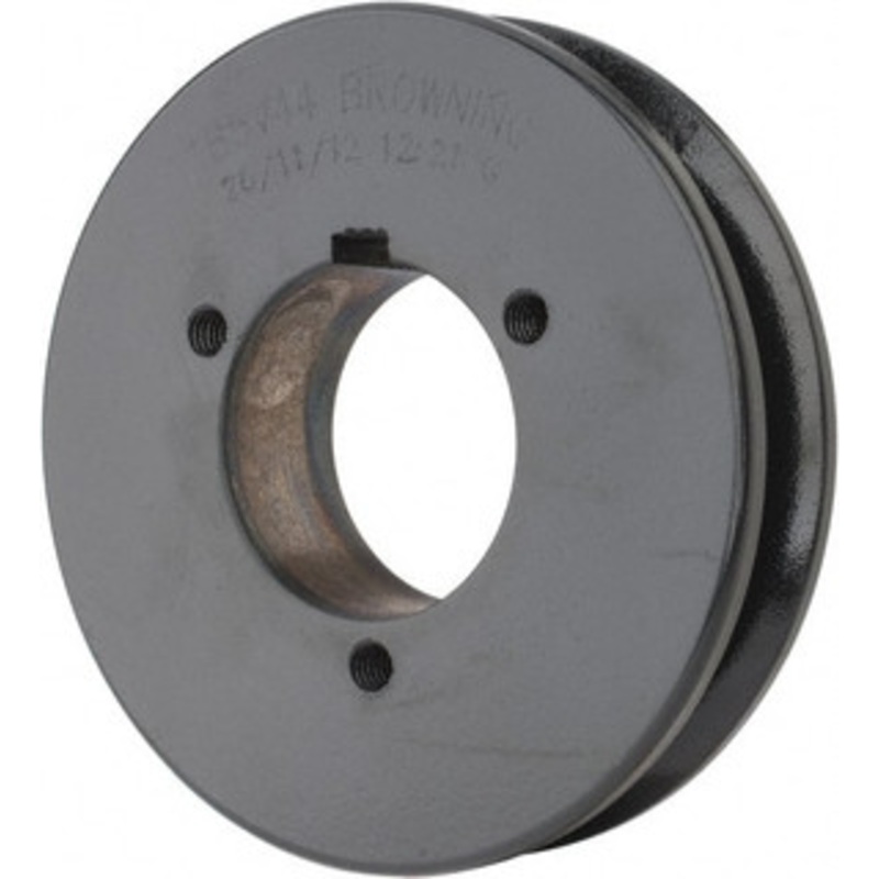 Browning 1B5V44 1 Groove, 1/2 to 2-7/16 Bore Diam, 4.68 Outside Diam, QD Bushed V Belt Sheave 4.5 5V Diam Belt Pitch 1B5V44 – 84432442
