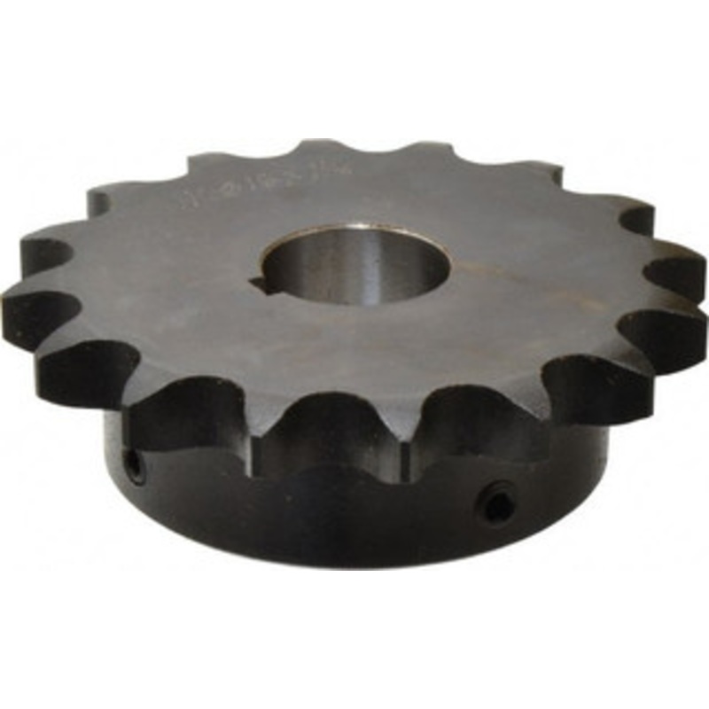 Browning 3/4 Chain Pitch, Chain Size 60, 16 Tooth Finished Bore Sprocket 1-1/8 Bore Diam, 3.844 Pitch Diam, 4.22 OD H6016X 1 1/8 – 78340213