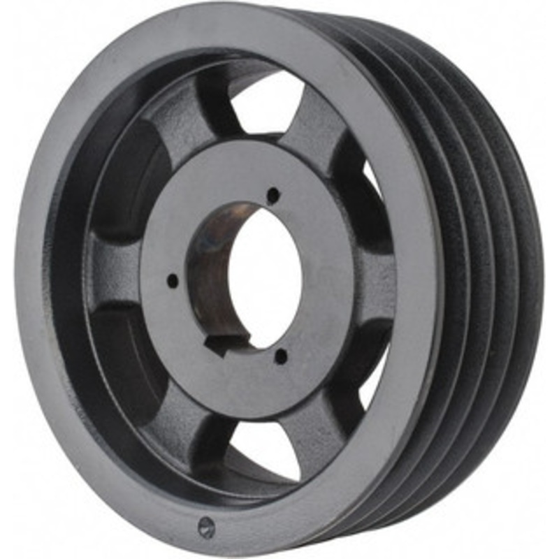 Browning 4B5V90 4 Groove, 5/8 to 2-1/4 Bore Diam, 9.28 Outside Diam, QD Bushed V Belt Sheave 9.1 5V Diam Belt Pitch 4B5V90 – 84432327
