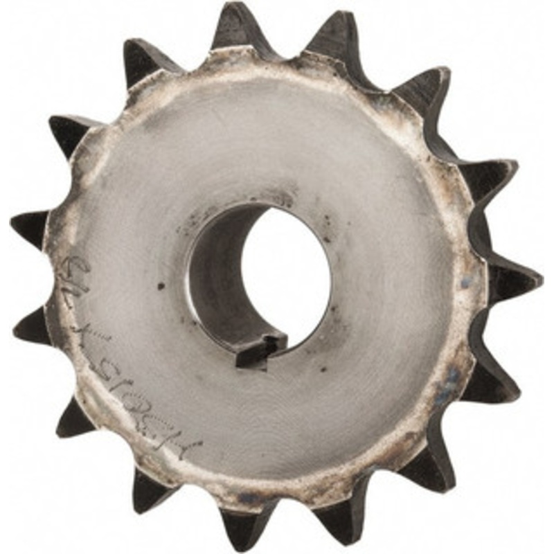 Browning 5/8 Chain Pitch, Chain Size 50, 15 Tooth Finished Bore Sprocket 7/8 Bore Diam, 3.006 Pitch Diam, 3.32 OD H5015X7/8 – 78339728