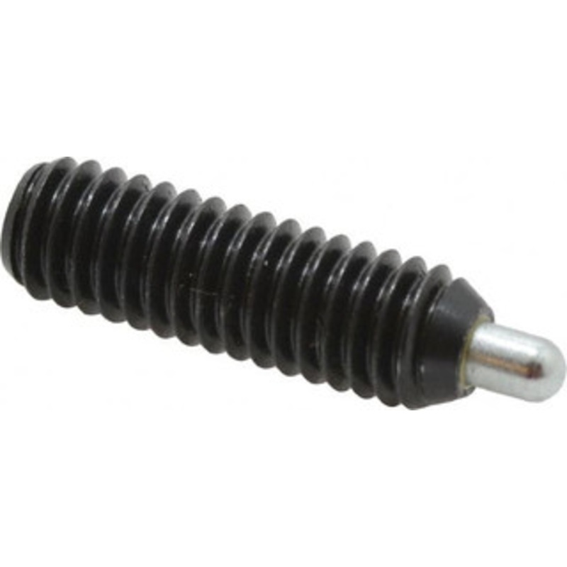 Vlier 5/16-18, 1 Thread Length, 3/16 Plunger Projection, Steel Threaded Spring Plunger 0.133 – 0.135 Max Plunger Diam, 1 Plunger Length, 1.5 Lb Init End Force, 4.5 Lb Final End Force, 0.093 Hex PH57 – 62119458