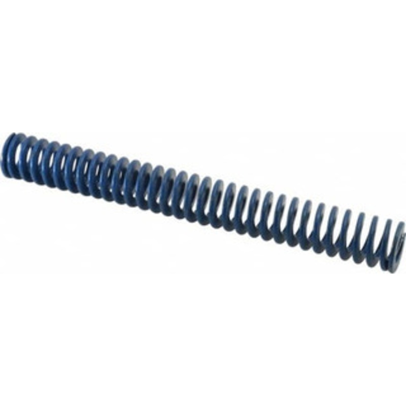 Associated Spring Raymond 1 Hole Diam, 1/2 Rod Diam, 8 Free Length, Blue Die Spring 240 Lb Max Deflection, 4 Max Deflection, Medium Duty, Chromium Alloy Steel 103-532 – 07660889