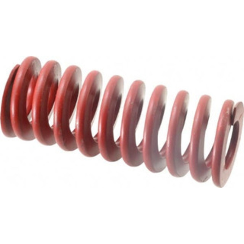 Associated Spring Raymond 2 Hole Diam, 1 Rod Diam, 5 Free Length, Red Die Spring 1036 Lb Max Deflection, 1.85 Max Deflection, Medium Heavy Duty, Chromium Alloy Steel 104-820 – 07662208