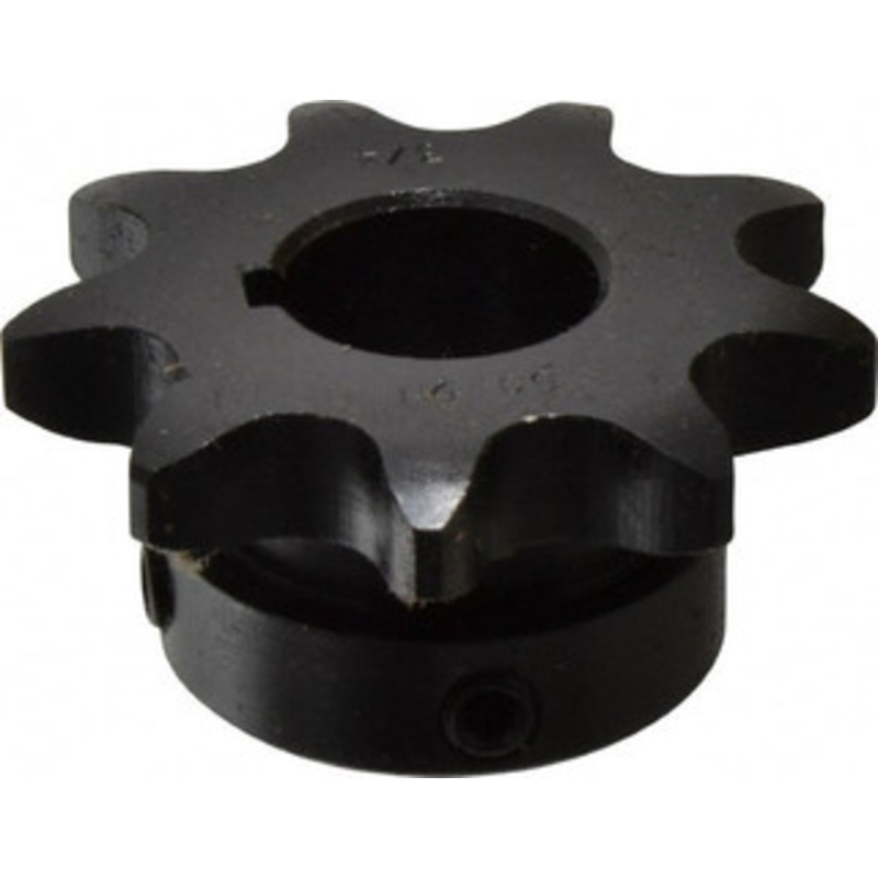 Browning 5/8 Chain Pitch, Chain Size 50, 9 Tooth Finished Bore Sprocket 3/4 Bore Diam, 1.827 Pitch Diam, 2.09 OD H509X3/4 – 78339496