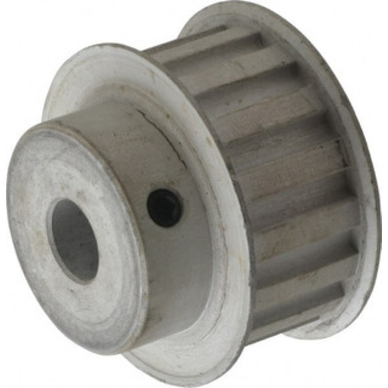 Value Collection 16 Tooth, 1/2 Inside x 1.88 Outside Diam, Hub & Flange Timing Belt Pulley 3/4 Belt Width, 1.91 Pitch Diam, 1 Face Width, Aluminum 16L075-6FA-1/2 – 86437621