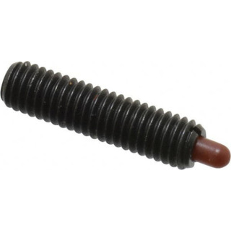 Vlier 10-32, 3/4 Thread Length, 1/8 Plunger Projection, Steel Threaded Spring Plunger 0.09 – 0.092 Max Plunger Diam, 3/4 Plunger Length, 1.3 Lb Init End Force, 2.7 Lb Final End Force NS53 – 62118070
