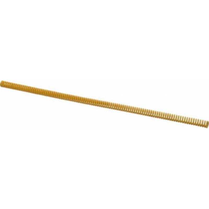 Associated Spring Raymond 10mm Hole Diam, 5mm Rod Diam, 12 Free Length, Yellow Die Spring 197.6 N Max Deflection, 76mm Max Deflection, Extra Strong, Chromium Alloy Steel 206-148 – 67901496